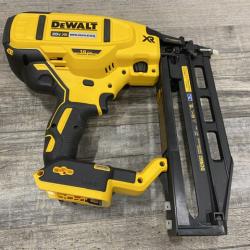 AS-IS DEWALT 20V MAX XR 16-Gauge Lithium-Ion Cordless Finish Nailer (Tool Only)