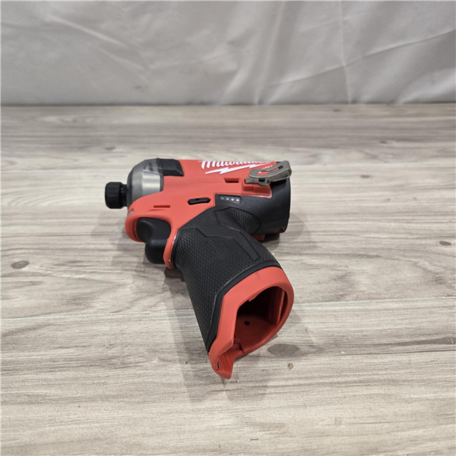 AS-IS Milwaukee M12 FUEL SURGE 12V  Cordless 1/4 in. Hex Impact Driver Compact Kit