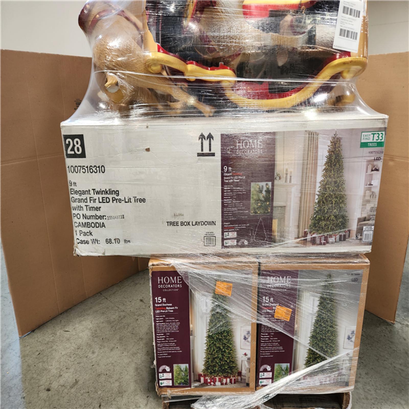 California AS-IS Holiday Pallet