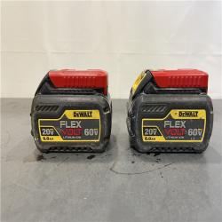 AS-IS - DEWALT FLEXVOLT 20-Volt/60-Volt MAX Lithium-Ion 6.0Ah Battery Pack (2-Pack)