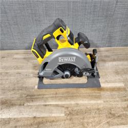 HOUSTON LOCATION - AS-IS DEWALT FLEXVOLT 60V MAX Cordless Brushless 7-1/4 in. Circular Saw with Brake (Tool Only)