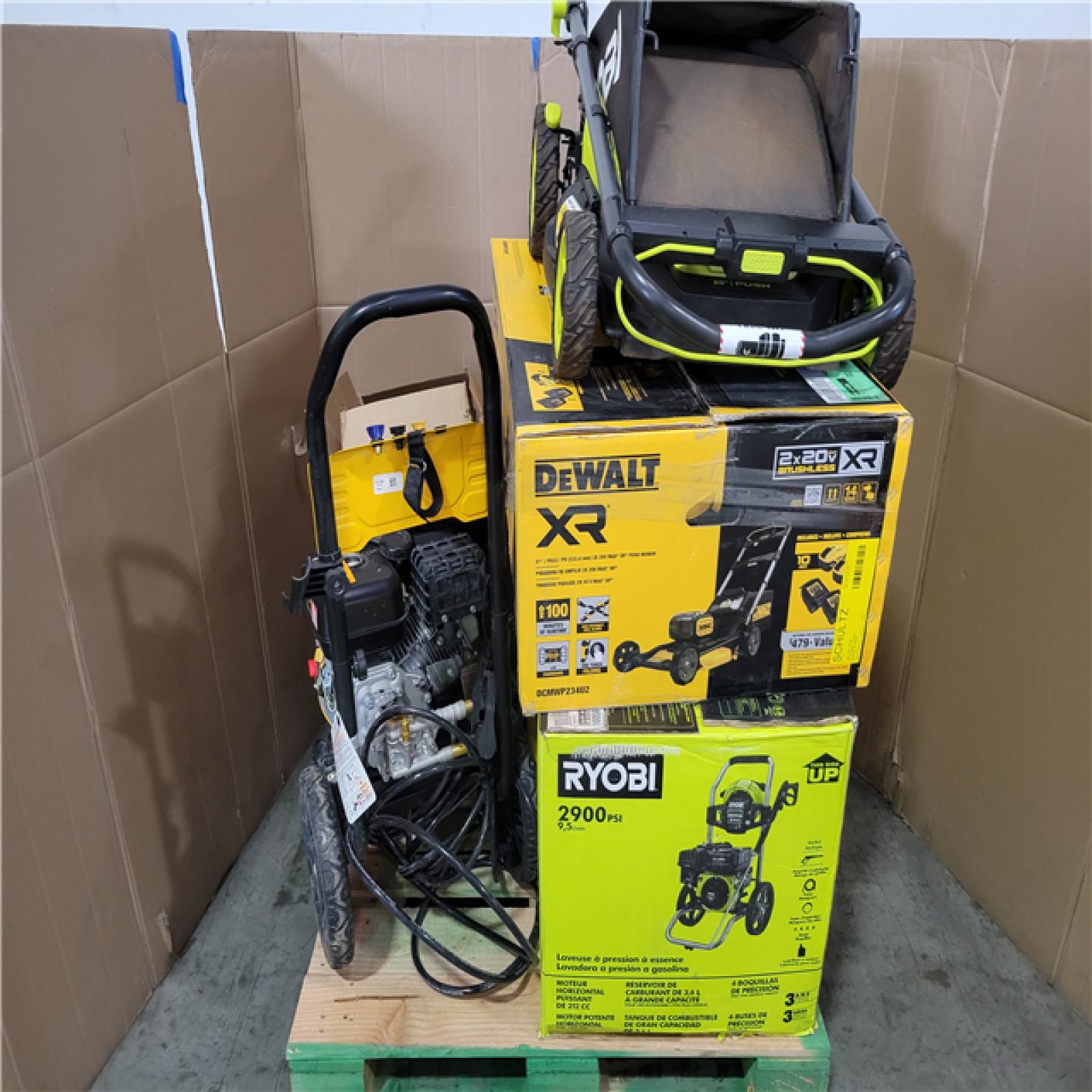 CALIFORNIA AS-IS OUTDOOR POWER EQUIPMENT