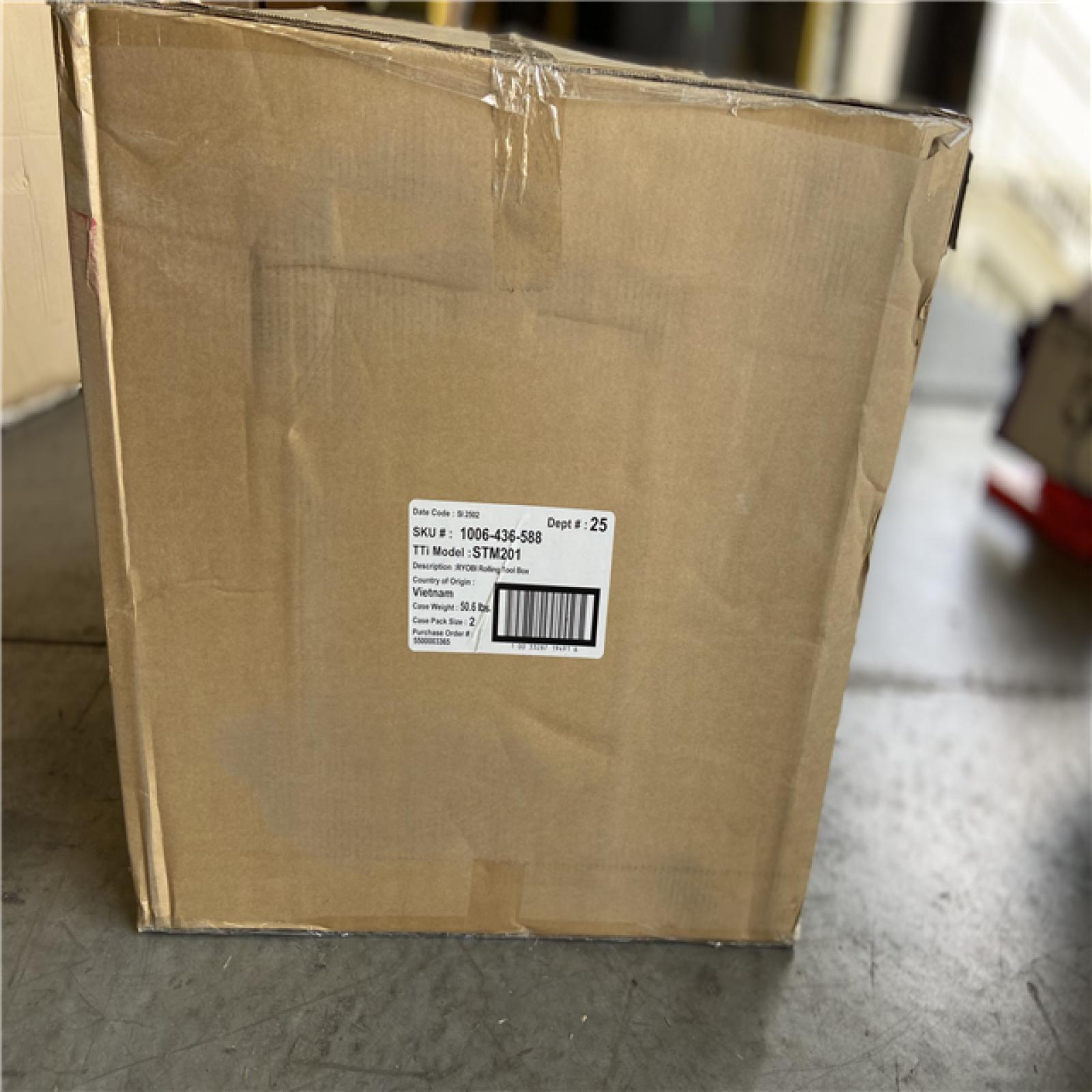 NEW! - RYOBI ROLLING TOOL BOX