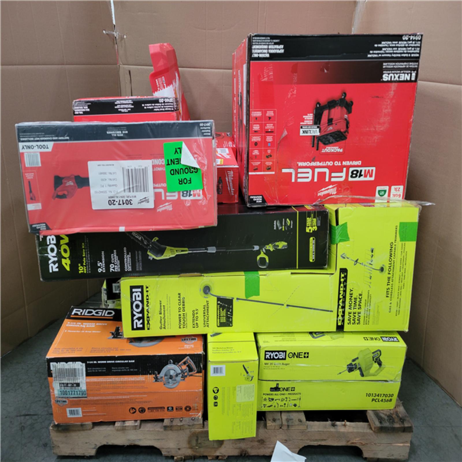 CALIFORNIA AS-IS TOOL PALLET