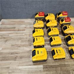 HOUSTON LOCATION - AS - IS DEWALT BATTERY PACK QTY - 15