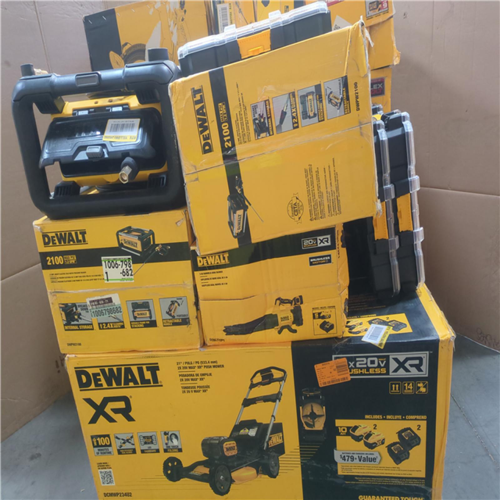 CALIFORNIA AS-IS TOOL PALLET