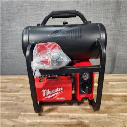 HOUSTON LOCATION - AS-IS (APPEARS LIKE NEW) Milwaukee FUEL 18-Volt Lithium-Ion Brushless Cordless 2 Gal. Electric Compact Quiet Compressor (Tool-Only)