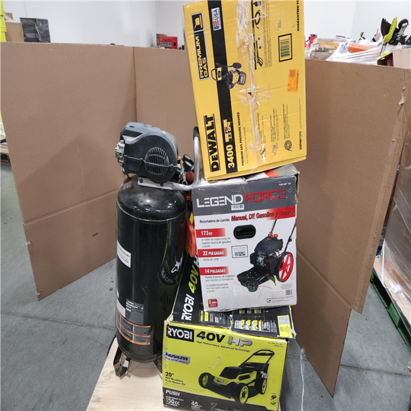 CALIFORNIA AS-IS OUTDOOR POWER EQUIPMENT