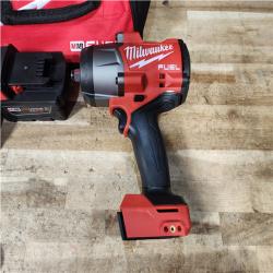 HOUSTON LOCATION - AS - IS Milwaukee FUEL 18V Lithium-Ion Brushless Cordless 1/2 in. Impact Wrench w/Friction Ring Kit