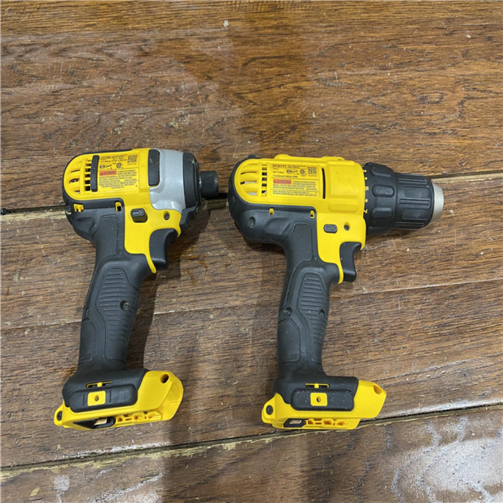 AS-IS DeWALTA® 20V MAX Cordless Drill Driver/Impact Driver Combo Kit 1.3 Ah Lithium Ion
