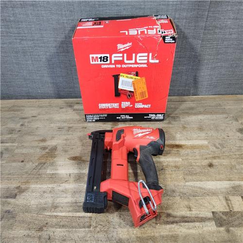 HOUSTON LOCATION - AS-IS MILWAUKEE FUEL 18V Cordless 18-Gauge 1/4 in. Narrow Crown Stapler (Tool-Only)