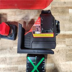 HOUSTON LOCATION - AS - IS Milwaukee 12-Volt Lithium-Ion Cordless Green 250 ft. 3-Plane Laser Level Kit
