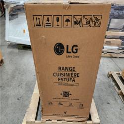 Phoenix Location NEW LG 30 in. 5.8 cu.ft. Smart Single Oven Gas Range with EasyClean, Wi-Fi Enabled in. Stainless Steel