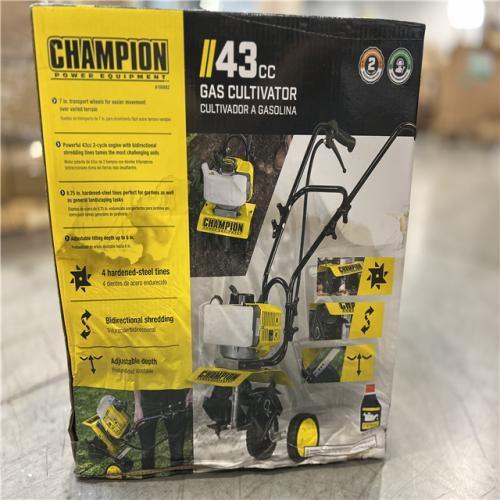 LIKE NEW! - Champion Power Equipment 9.5 in. Portable Gas Garden Tiller Cultivator
