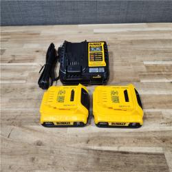 HOUSTON LOCATION - AS-IS DEWALT 2 TOOL COMBO KIT W/ (2) BATTERY & CHARGER