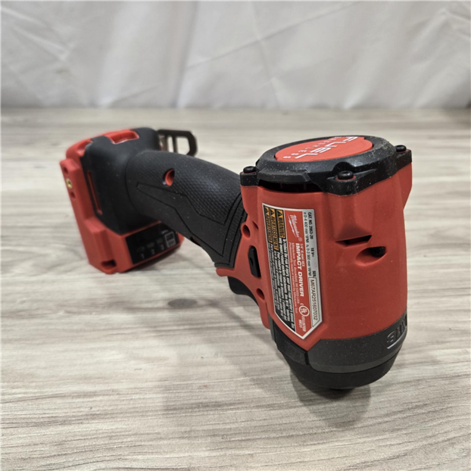 AS-IS Milwaukee 2953-20 18V Cordless 1/4 Hex Impact Driver (Tool-Only)