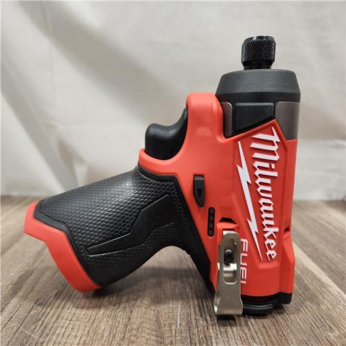 AS-IS- Milwaukee M12 FUEL 12 V 1/4 in. Cordless Brushless Impact Driver (TOOL ONLY)