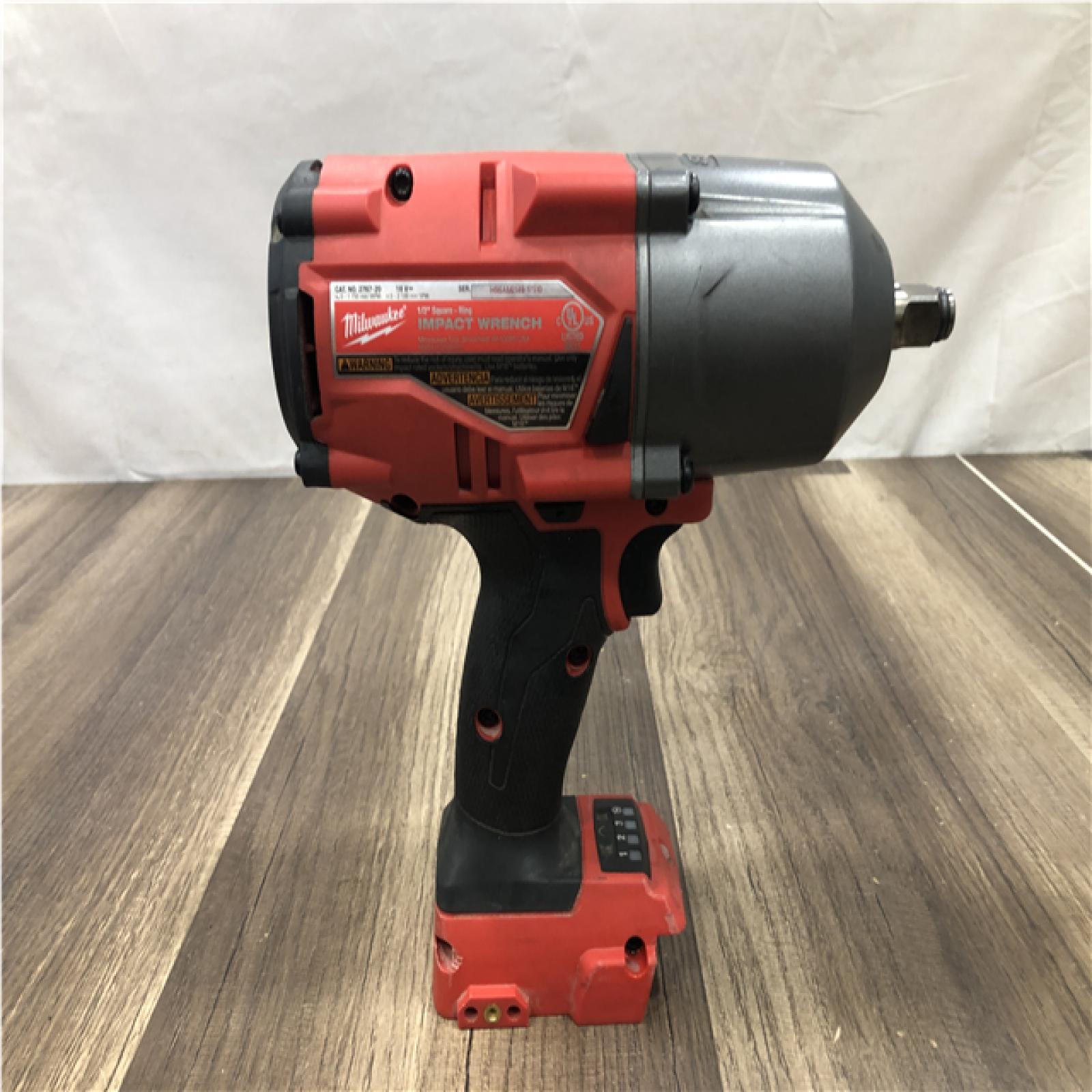 AS-IS Milwaukee M18 FUEL 18-Volt Lithium-Ion Brushless Cordless 1/2 in. Impact Wrench with Friction Ring (Tool-Only)