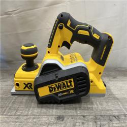 AS-IS DEWALT 20V MAX XR Cordless Brushless 3-1/4 in. Planer (Tool Only)