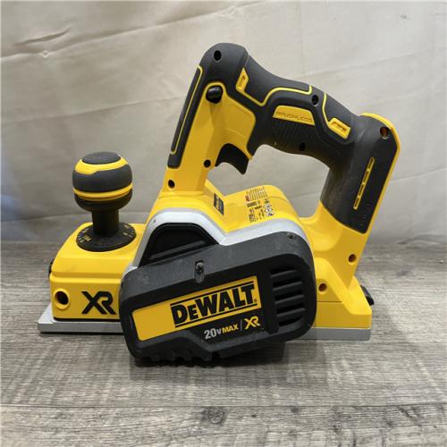 AS-IS DEWALT 20V MAX XR Cordless Brushless 3-1/4 in. Planer (Tool Only)