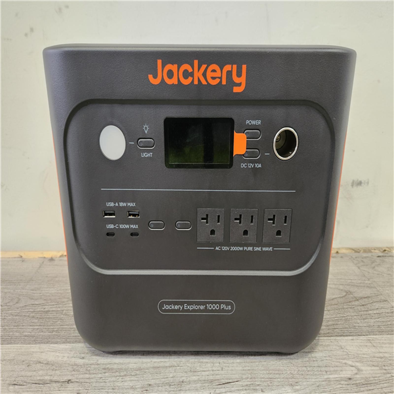 Phoenix Location NEW Jackery Solar Generator Explorer 1000 Plus 1264.64Wh/2000W Model No. JE-1000C