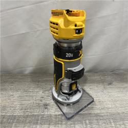 AS-IS DEWALT 20V MAX XR Cordless Brushless Fixed Base Compact Router (Tool Only)