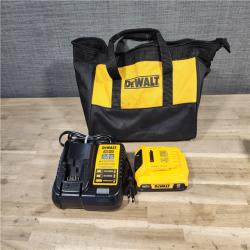 HOUSTON LOCATION - AS-IS DEWALT ATOMIC 20V MAX Lithium Ion Cordless 23 Gauge Pin Nailer Kit with 2.0Ah Battery and Charger