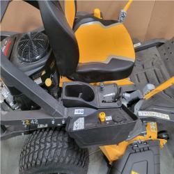 CALIFORNIA AS-IS CUB CADET ULTIMA ZT2 42 SIT DOWN RIDING LAWN MOWER