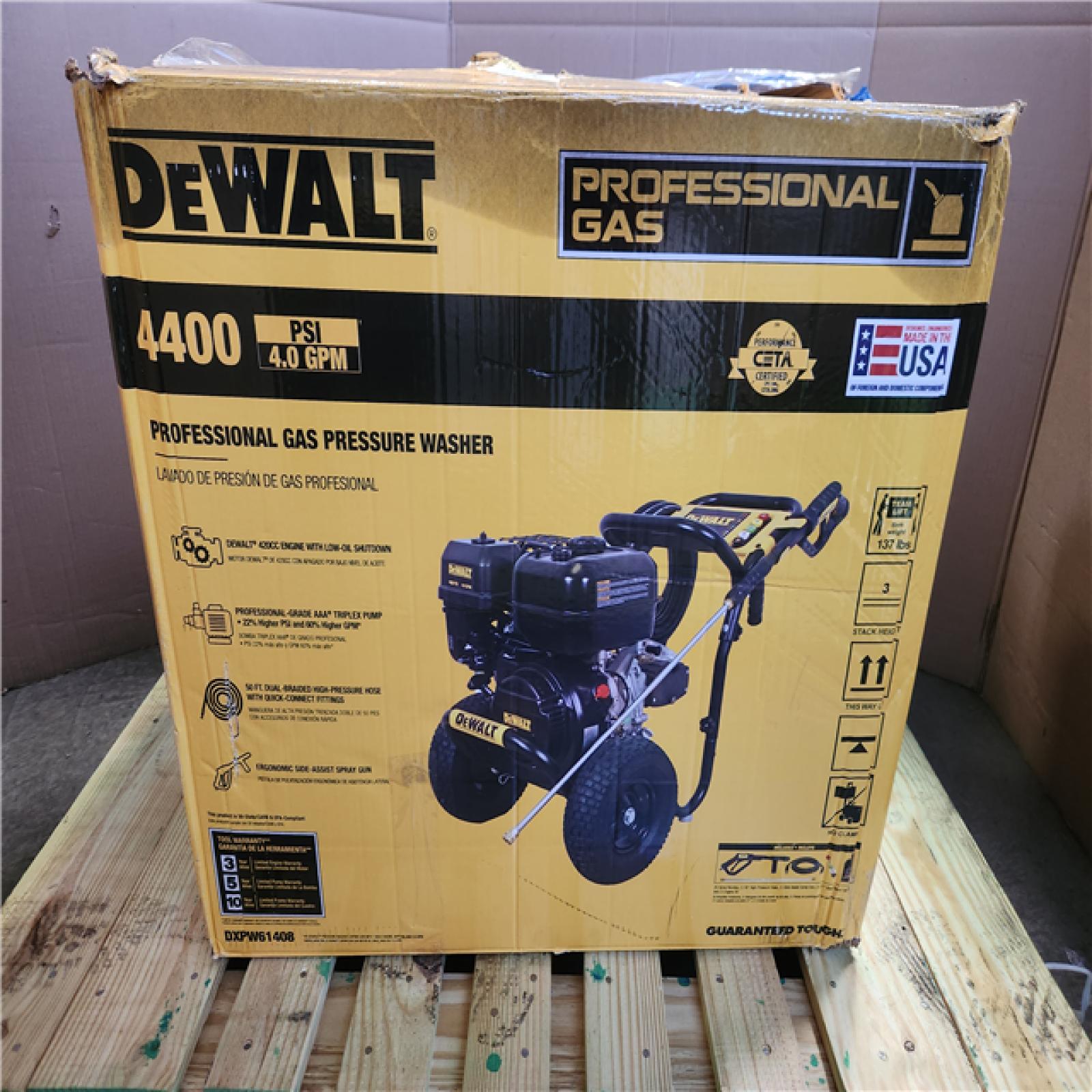 Phoenix LIKE NEW DEWALT 4400 PSI 4.0 GPM Cold Water Gas Pressure Washer