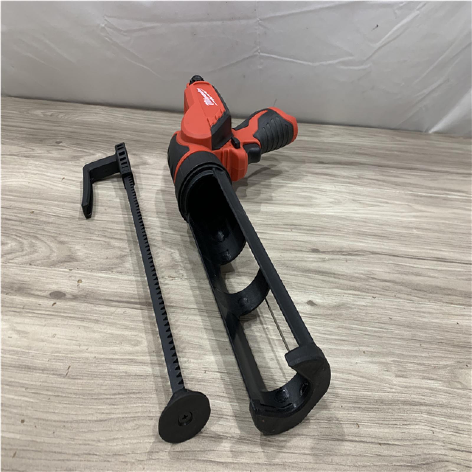 AS-IS Milwaukee 12V Lithium-Ion Cordless 10 oz. Adhesive and Caulk Gun (Tool-Only)