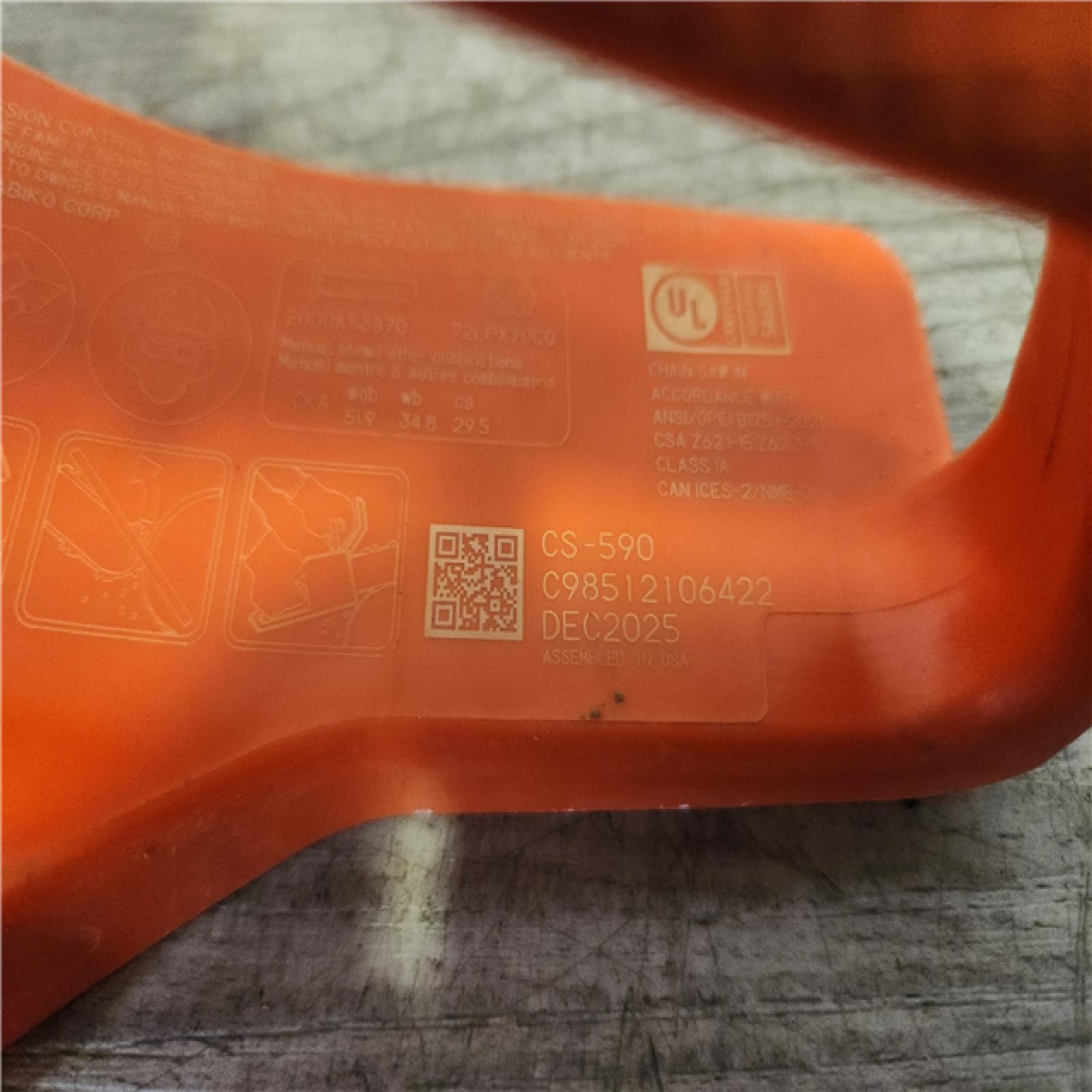 Phoenix NEW ECHO 20 in. 59.8 cc Gas 2-Stroke Rear Handle Timber Wolf Chainsaw