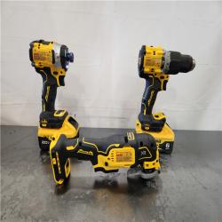 AS-IS- DEWALT 20V MAX Lithium-Ion Cordless 3-Tool Combo Kit