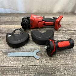 AS-IS Milwaukee FUEL 18V Lithium-Ion Brushless Cordless 4-1/2 in./5 in. Grinder w/Paddle Switch (Tool-Only)