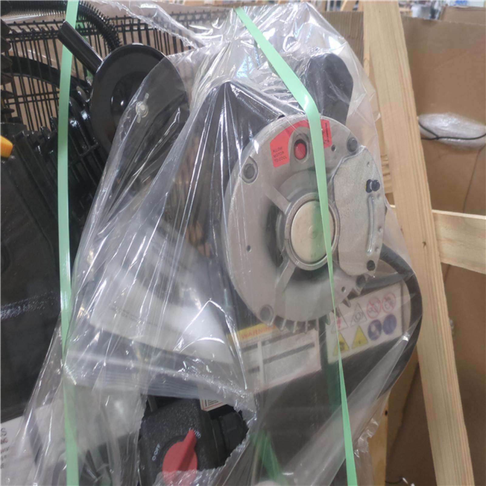 CALIFORNIA AS-IS 60G 5HP 150 PSI Electric Mega Compressor