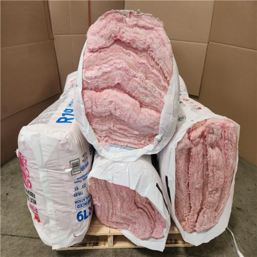 Phoenix AS-IS Owens Corning R-19 Unfaced Fiberglass Insulation Batt 23 in. x 93 in. (3 Bags)