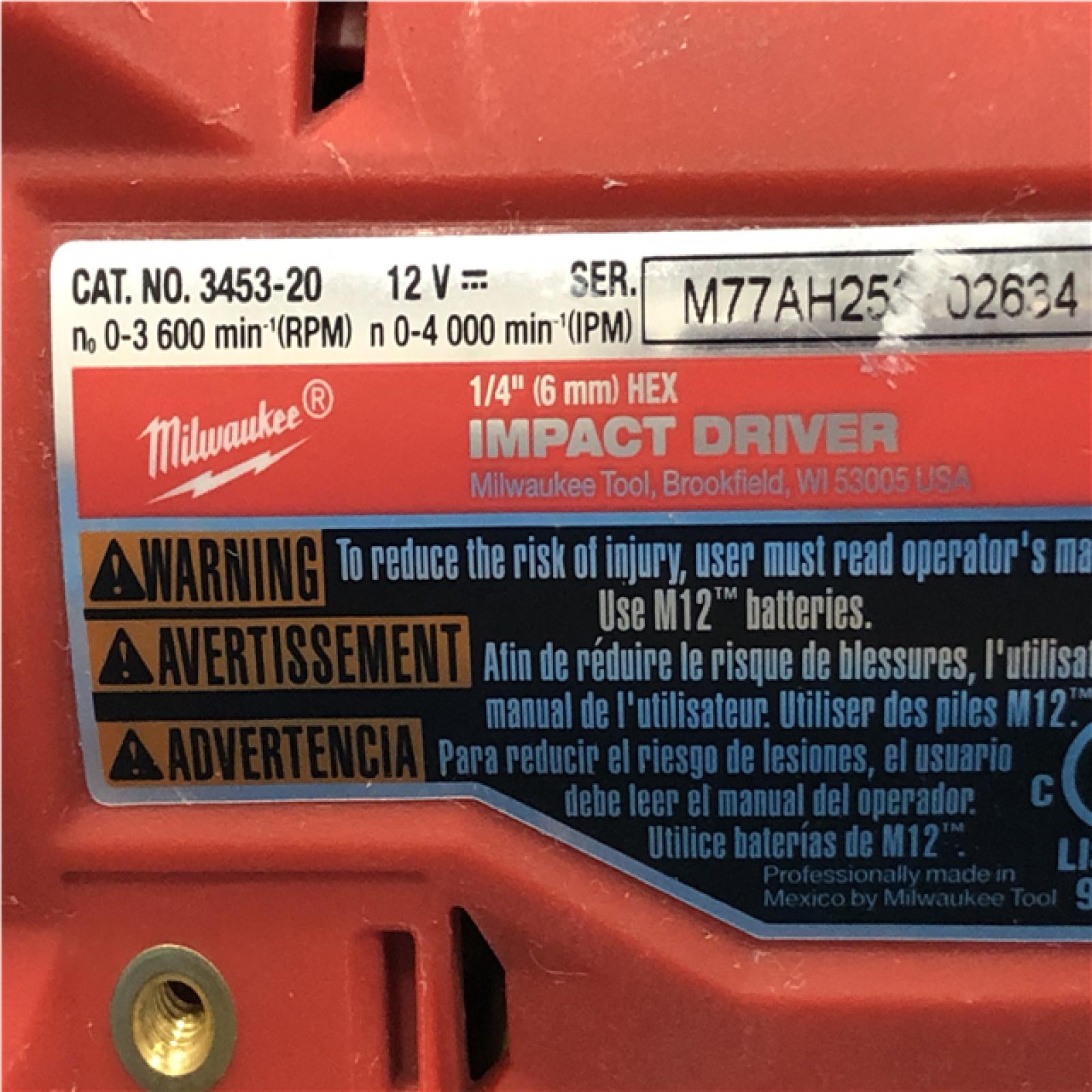 AS-IS - Milwaukee FUEL 12-Volt Lithium-Ion Brushless Cordless Hammer Drill and Impact Driver Combo Kit