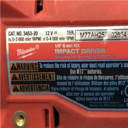 AS-IS - Milwaukee FUEL 12-Volt Lithium-Ion Brushless Cordless Hammer Drill and Impact Driver Combo Kit