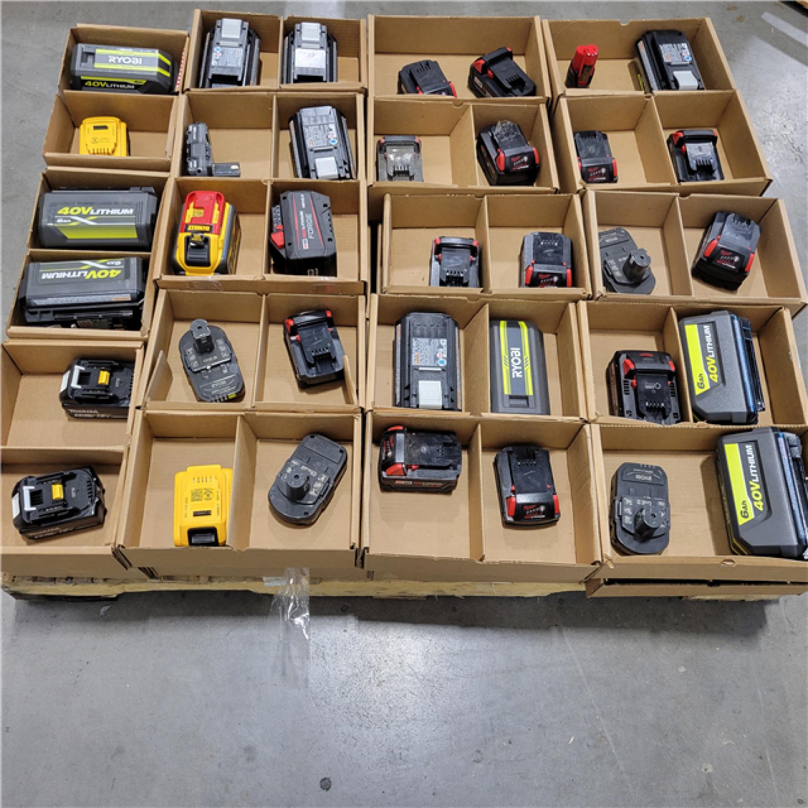 DALLAS LOCATION - AS-IS BATTERY PALLET