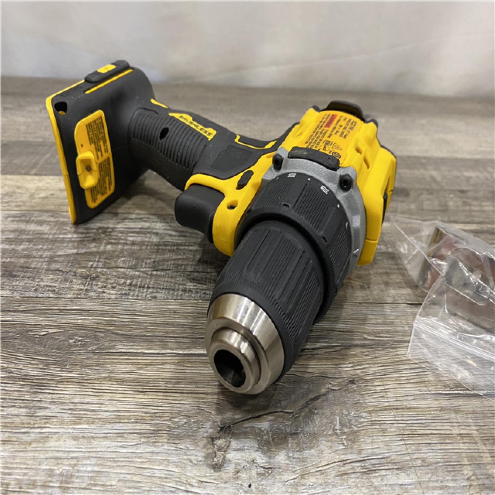 AS-IS DEWALT ATOMIC 20-Volt MAX Brushless Cordless 1/2 in. Drill Driver (Tool-Only)