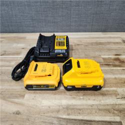 HOUSTON LOCATION - AS-IS DEWALT 3 TOOL COMBO KIT W/ (2) BATTERY & CHARGER