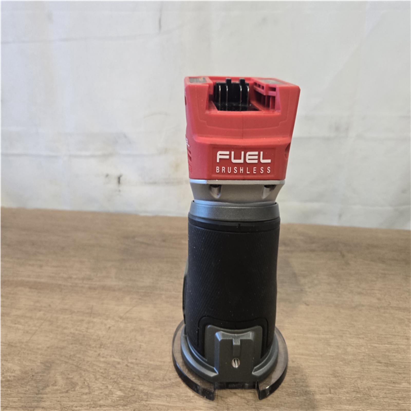 AS-IS Milwaukee FUEL 18V Lithium-Ion Brushless Cordless Compact Router (Tool-Only)