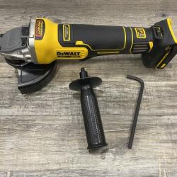 AS-IS DEWALT 20V XR Cordless 4-1/2. in. to 5 in. Variable Speed Angle Grinder (Tool Only)