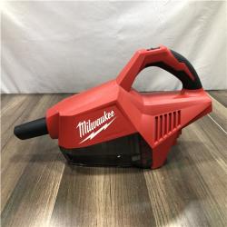 AS-IS Milwaukee 18-Volt Lithium-Ion Brushless Bagless Cordless HEPA Handheld Vacuum (Vacuum Only)