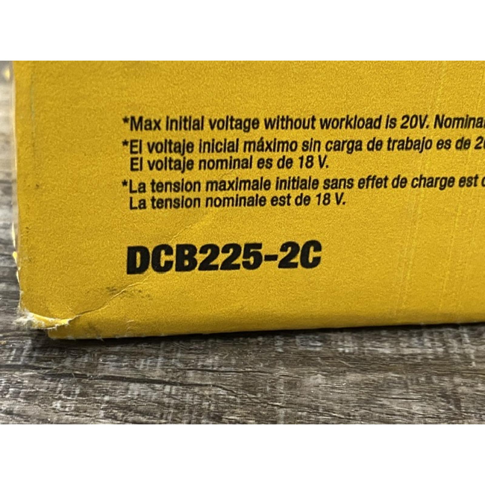 NEW - DEWALT 20V MAX Lithium-Ion Battery Kit with 5.0Ah and 2.0Ah Battery and Charger
