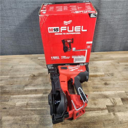 HOUSTON LOCATION - AS-IS Milwaukee M18 FUEL Coil Roofing Nailer (TOOL ONLY)