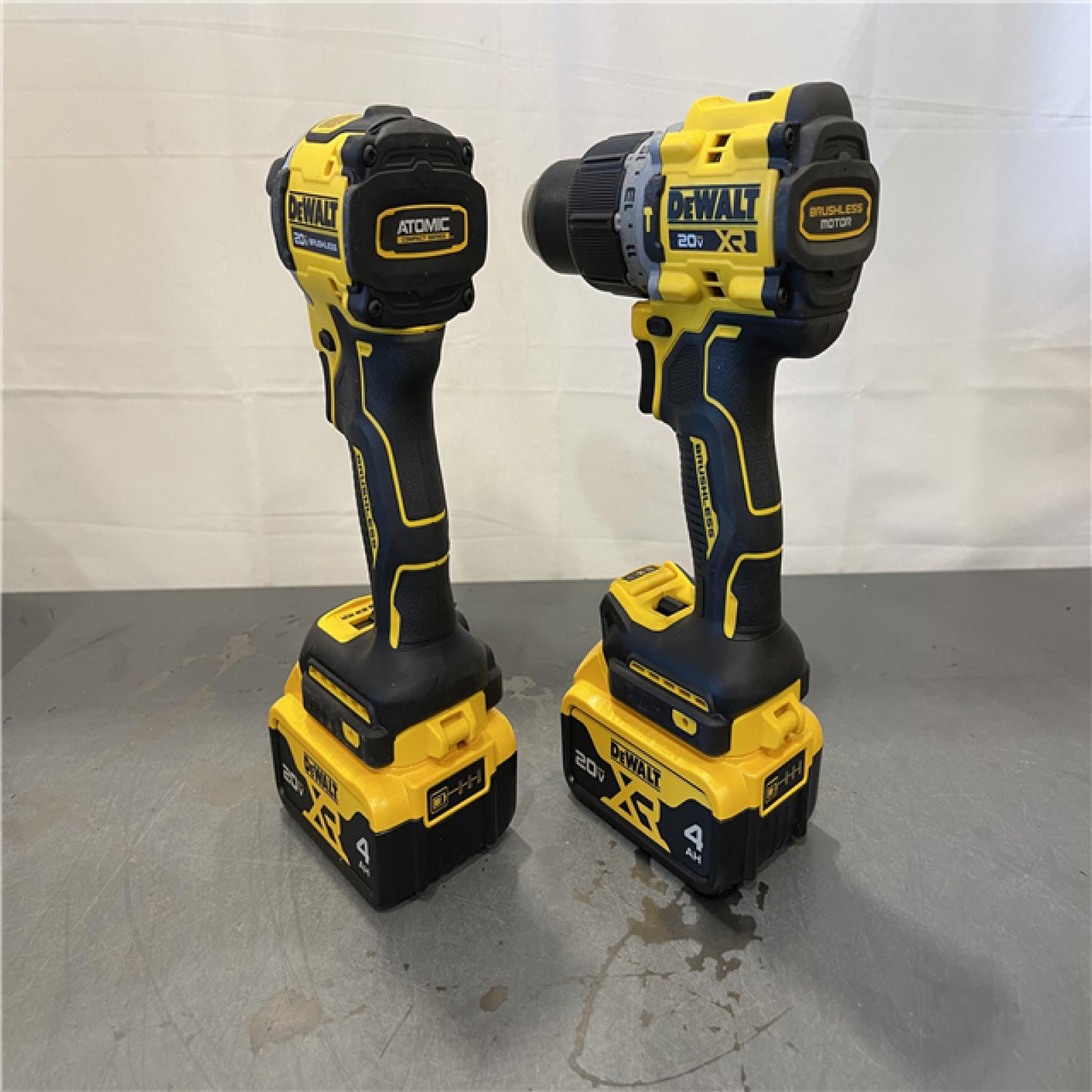 AS-IS - DEWALT 20V MAX XR Hammer Drill/ Impact Driver Kit