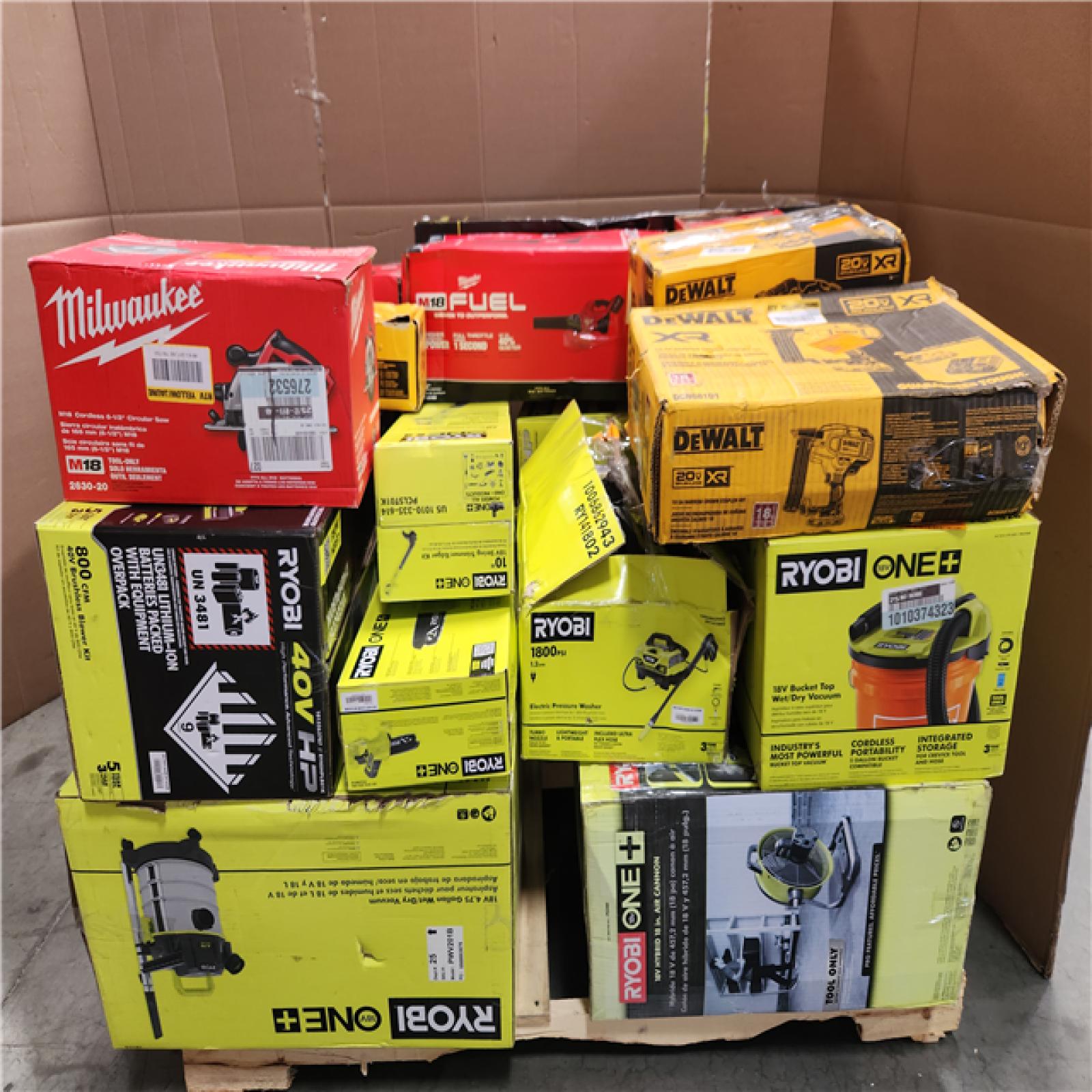 CALIFORNIA AS-IS TOOL PALLET
