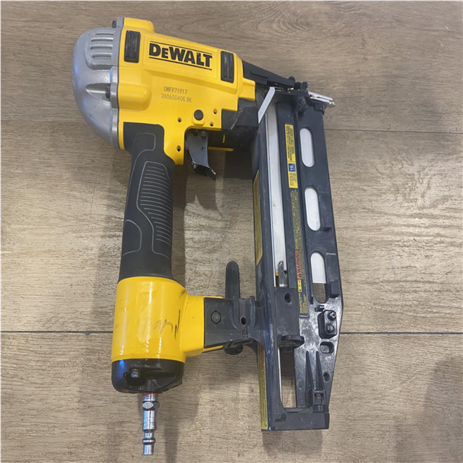 AS-IS DEWALT Pneumatic 16-Gauge 2-1/2 in. Corded Finishing Nailer