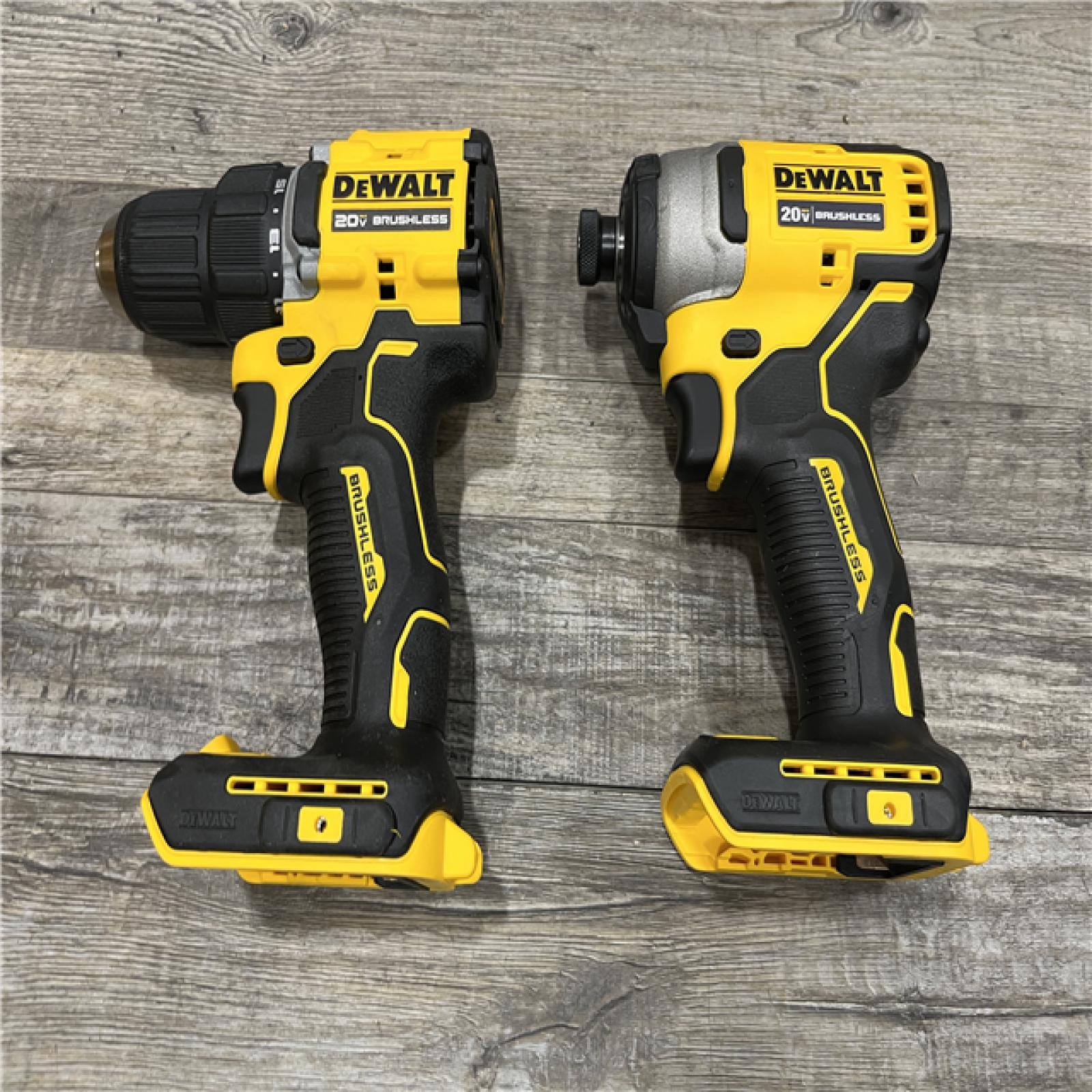 AS-IS DEWALT ATOMIC 20-Volt MAX Lithium-Ion Cordless Combo Kit