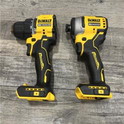AS-IS DEWALT ATOMIC 20-Volt MAX Lithium-Ion Cordless Combo Kit